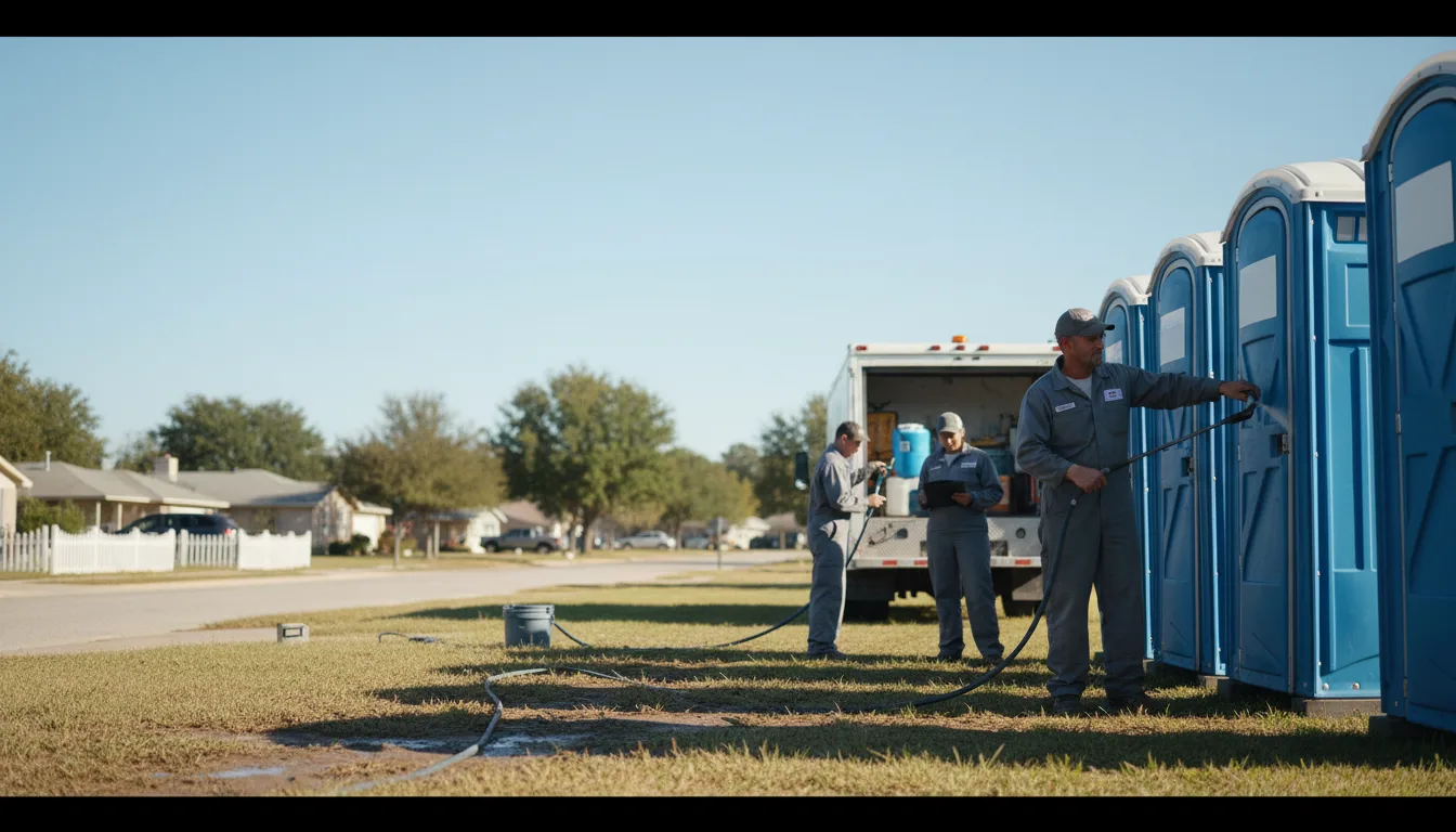 Long-Term Portable Toilet Rental in Camden, TN near me
